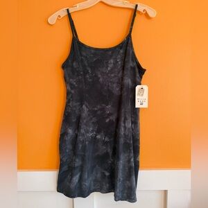 Billabong Charcoal Tie-Dye Dress